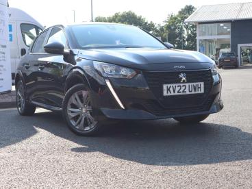 SPOTICAR Peugeot 208 E-208 50kwh Active Premium Auto 5dr (7kw Charger) Used Car - Hatchback Electric Black - Walsall - 1200613899_1
