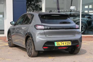 SPOTICAR Peugeot 208 E-208 51kwh Gt Auto 5dr (11kw Charger) Used Car - Hatchback Electric Grey - Bulkington - 1200619042_4