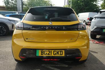 SPOTICAR Peugeot 208 E-208 50kwh Gt Auto 5dr Used Car - Hatchback Electric Yellow - Leamington - 1200619791_4