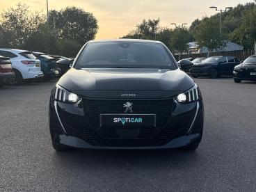 SPOTICAR Peugeot 208 E-208 50kwh Gt Auto 5dr (11kw Charger) Used Car - Hatchback Electric Black - Swindon - 1200620979_2