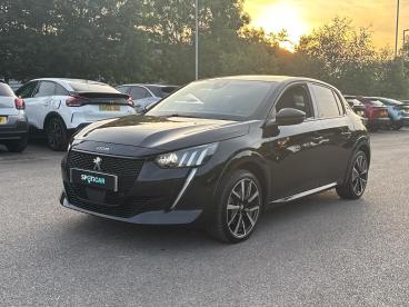 SPOTICAR Peugeot 208 E-208 50kwh Gt Auto 5dr (11kw Charger) Used Car - Hatchback Electric Black - Swindon - 1200620979_3