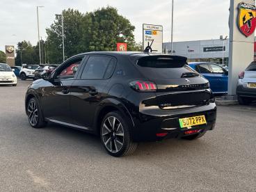 SPOTICAR Peugeot 208 E-208 50kwh Gt Auto 5dr (11kw Charger) Used Car - Hatchback Electric Black - Swindon - 1200620979_5