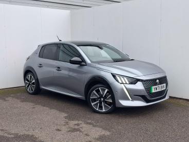 SPOTICAR Peugeot 208 E-208 50kwh Gt Premium Auto 5dr Used Car - Hatchback Electric Grey - Trowbridge - 1200625260_1