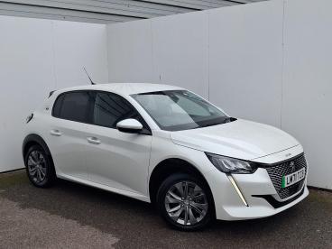 SPOTICAR Peugeot 208 E-208 50kwh Allure Premium Auto 5dr Used Car - Hatchback Electric White - Trowbridge - 1200625262_1