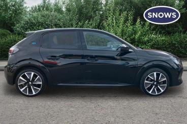 SPOTICAR Peugeot 208 E-208 50kwh Gt Premium Auto 5dr (7kw Charger) Used Car - Hatchback Electric Black - Newbury - 1200633594_4