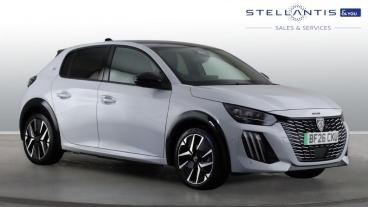 SPOTICAR Peugeot 208 E-208 50kwh Gt Premium Auto 5dr (7.4kw Charger) Used Car - Hatchback Electric White - Birmingham - 1200644011_1