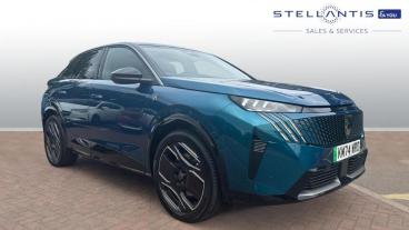 SPOTICAR Peugeot E-3008 73kwh Gt Auto 5dr Used Car - Suv Electric Blue - Leicester - 1200545761_1