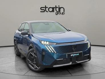SPOTICAR Peugeot E-3008 73kwh Gt Auto 5dr Used Car - Suv Electric Blue - Redditch - 1200550139_1