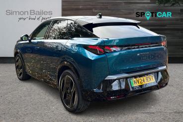 SPOTICAR Peugeot E-3008 73kwh Gt Auto 5dr Used Car - Suv Electric Blue - Guisborough - 1200555352_3