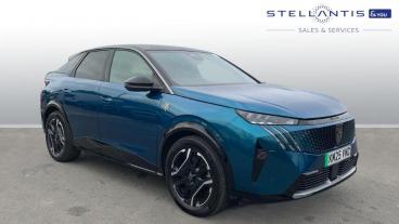 SPOTICAR Peugeot E-3008 73kwh Gt Auto 5dr Used Car - Suv Electric Blue - Stockport - 1200565125_1