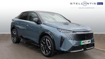 SPOTICAR Peugeot E-3008 73kwh Gt Auto 5dr Used Car - Suv Electric Blue - Sale - 1200566256_1