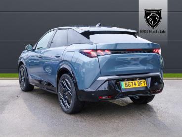 SPOTICAR Peugeot E-3008 73kwh Gt Auto 5dr Used Car - Suv Electric Blue - Rochdale - 1200567220_3