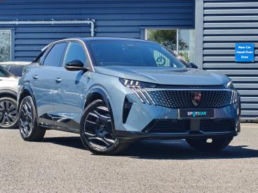 SPOTICAR Peugeot E-3008 73kwh Gt Auto 5dr Used Car - Suv Electric Blue - Worcester - 1200574413_1