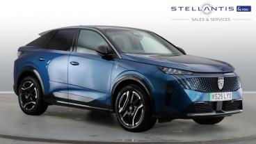 SPOTICAR Peugeot E-3008 73kwh Gt Auto 5dr Used Car - Suv Electric Blue - Birmingham - 1200577141_1