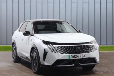 SPOTICAR Peugeot E-3008 73kwh Gt Auto 5dr Used Car - Suv Electric White - Weston-super-mare - 1200581741_1