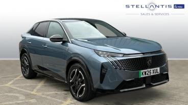SPOTICAR Peugeot E-3008 73kwh Gt Auto 5dr Used Car - Suv Electric Blue - Liverpool - 1200593251_1
