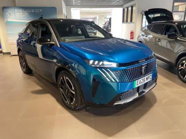 SPOTICAR Peugeot E-3008 73kwh Gt Auto 5dr Used Car - Suv Electric Blue - Colchester - 1200593806_1