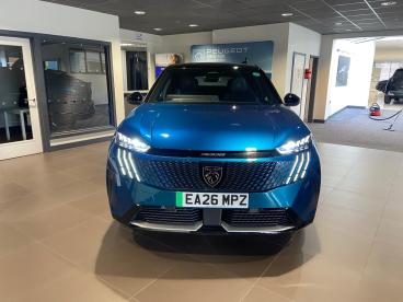 SPOTICAR Peugeot E-3008 73kwh Gt Auto 5dr Used Car - Suv Electric Blue - Colchester - 1200593806_2