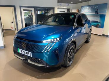 SPOTICAR Peugeot E-3008 73kwh Gt Auto 5dr Used Car - Suv Electric Blue - Colchester - 1200593806_3