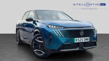 SPOTICAR Peugeot E-3008 73kwh Gt Auto 5dr Used Car - Suv Electric Blue - Salford - 1200600177_1