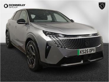 SPOTICAR Peugeot E-3008 73kwh Gt Auto 5dr (11kw Charger) Used Car - Suv Electric Grey - Eglinton - 1200603581_1