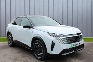 SPOTICAR Peugeot E-3008 73kwh Gt Auto 5dr Used Car - Suv Electric White - Yeovil - 1200607630_1