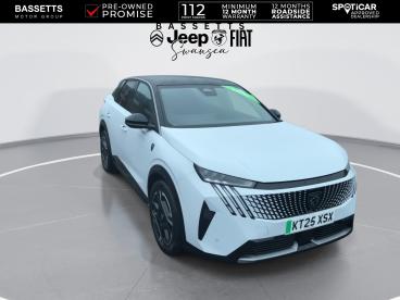 SPOTICAR Peugeot E-3008 73kwh Gt Auto 5dr Used Car - Suv Electric White - Swansea - 1200607867_2