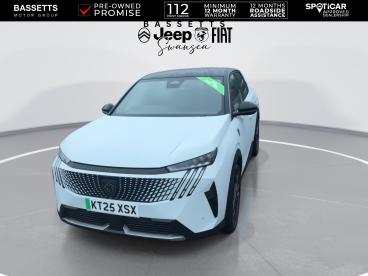 SPOTICAR Peugeot E-3008 73kwh Gt Auto 5dr Used Car - Suv Electric White - Swansea - 1200607867_3