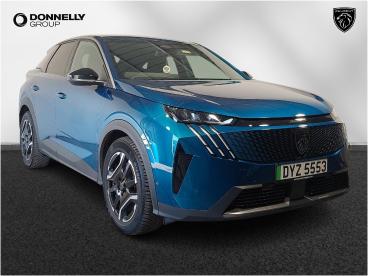 SPOTICAR Peugeot E-3008 73kwh Allure Auto 5dr Used Car - Suv Electric Blue - Eglinton - 1200609505_1