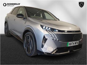 SPOTICAR Peugeot E-3008 73kwh Gt Auto 5dr (11kw Charger) Used Car - Suv Electric Grey - Eglinton - 1200619819_1