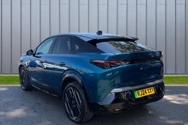 SPOTICAR Peugeot E-3008 73kwh Gt Auto 5dr Used Car - Suv Electric Blue - Taunton - 1200619906_5