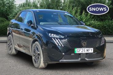SPOTICAR Peugeot E-3008 73kwh Gt Auto 5dr Used Car - Suv Electric Black - Portsmouth - 1200621585_1