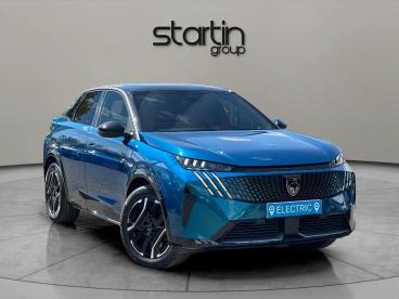 SPOTICAR Peugeot E-3008 73kwh Gt Auto 5dr Used Car - Suv Electric Blue - Worcester - 1200622103_1