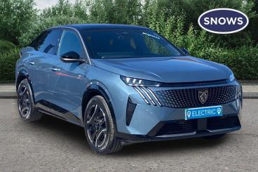 SPOTICAR Peugeot E-3008 73kwh Gt Auto 5dr Used Car - Suv Electric Blue - Romsey - 1200623460_1