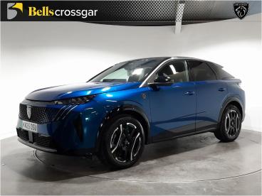 SPOTICAR Peugeot E-3008 73kwh Gt Auto 5dr (11kw Charger) Used Car - Suv Electric Blue - Downpatrick - 1200629752_3