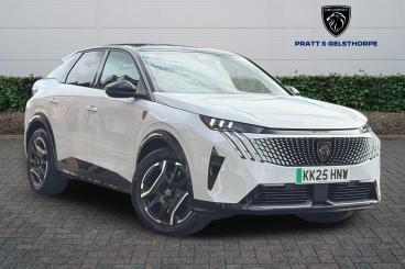 SPOTICAR Peugeot E-3008 73kwh Gt Auto 5dr (11kw Charger) Used Car - Suv Electric White - Newark On Trent - 1200629830_1