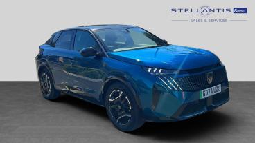 SPOTICAR Peugeot E-3008 73kwh Gt Auto 5dr (11kw Charger) Used Car - Suv Electric Blue - Maidstone - 1200631328_1