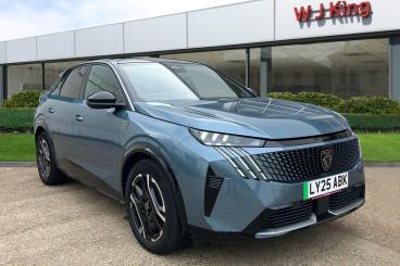 SPOTICAR Peugeot E-3008 73kwh Gt Auto 5dr (11kw Charger) Used Car - Suv Electric Blue - Dartford - 1200633277_1