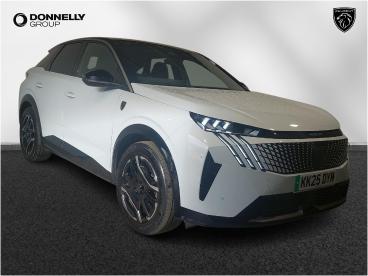 SPOTICAR Peugeot E-3008 73kwh Gt Auto 5dr (11kw Charger) Used Car - Suv Electric White - Eglinton - 1200637443_1