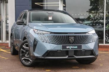 SPOTICAR Peugeot E-3008 73kwh Gt Auto 5dr (11kw Charger) Used Car - Suv Electric Blue - Bulkington - 1200639560_1