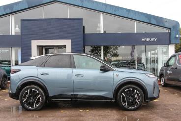 SPOTICAR Peugeot E-3008 73kwh Gt Auto 5dr (11kw Charger) Used Car - Suv Electric Blue - Bulkington - 1200639560_3