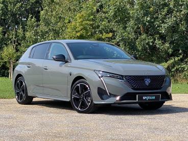 SPOTICAR Peugeot 308 E-308 54kwh Gt Auto 5dr Used Car - Saloon Electric Grey - Eastbourne - 1200530581_1