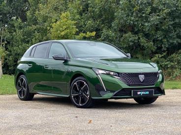 SPOTICAR Peugeot 308 E-308 54kwh Gt Auto 5dr Used Car - Saloon Electric Green - Eastbourne - 1200530584_1