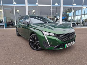 SPOTICAR Peugeot 308 E-308 54kwh Allure Auto 5dr Used Car - Saloon Electric Green - Boston - 1200553706_1