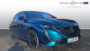 SPOTICAR Peugeot 308 E-308 54kwh Gt Auto 5dr Used Car - Saloon Electric Blue - Walton On Thames - 1200560566_1