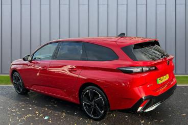 SPOTICAR Peugeot 308 E-308 54kwh Allure Auto 5dr Used Car - Estate Electric Red - Taunton - 1200563527_5