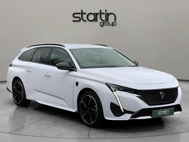 SPOTICAR Peugeot 308 E-308 54kwh Gt Auto 5dr Used Car - Estate Electric White - Worcester - 1200576314_1