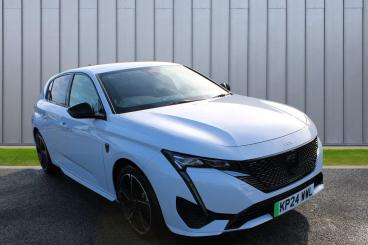 SPOTICAR Peugeot 308 E-308 54kwh Gt Auto 5dr Used Car - Saloon Electric White - Dorchester - 1200578030_1