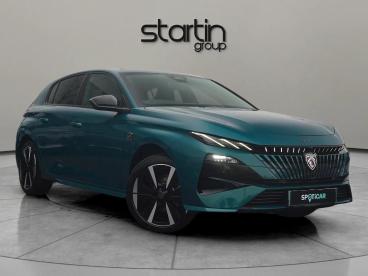 SPOTICAR Peugeot 308 E-308 55kwh Gt Auto 5dr Used Car - Saloon Electric Blue - Worcester - 1200601592_1