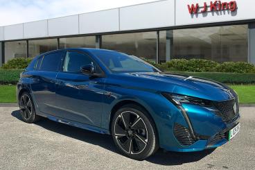 SPOTICAR Peugeot 308 E-308 54kwh Gt Auto 5dr Used Car - Saloon Electric Blue - Sidcup - 1200618299_1
